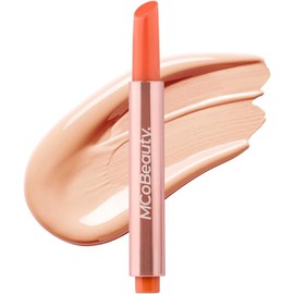 MCoBeauty Laca Hidratante Lip Plump 4 En 1 - Color De Labios Multibeneficios Con Manteca De Karité, Ácido Hialurónico Y Formato Click-Pen - Luella, Tono Nude Melón - 2,5 Ml