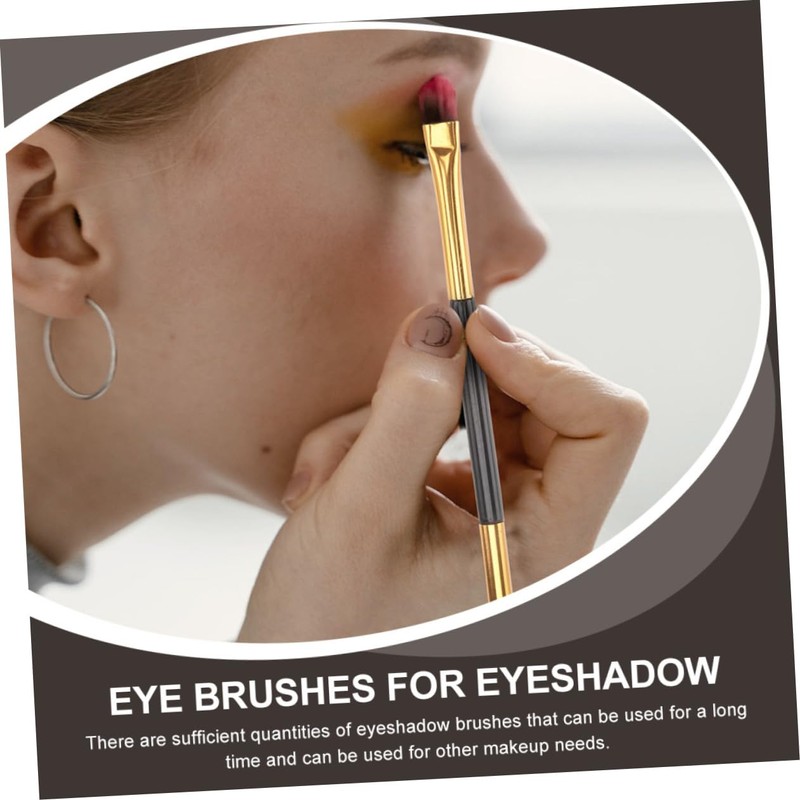 Baluue Essential Eye Makeup Brush Set 20pcs Double-ended Eye Shadow