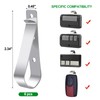 MingQiEven 6 Pcs Garage Door Opener Clip only for Remote