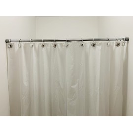 Grand Dicken Shower Curtain Hooks Rings & 12pcs curtain rings GD831/6772