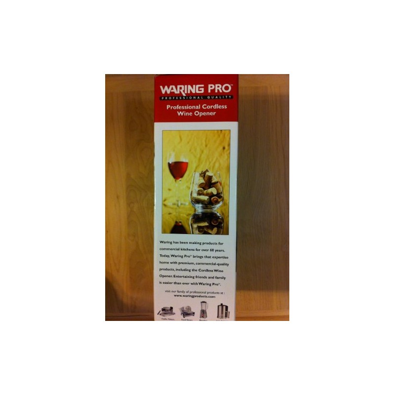 Waring Pro Cordless Wine Opener