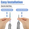 Bestgle 30 Pcs Nail Drill Bits Set Tungsten Carbide Nail