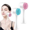 Cepillo Facial 2 en 1 de Doble Cara con Cerdas