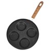 Four Hole Frying Pot Non-stick Cooking Pan Breakfast Maker with