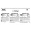 Cruiser Accessories 20630 Nouveau License Plate Frame, Chrome w/fastener caps