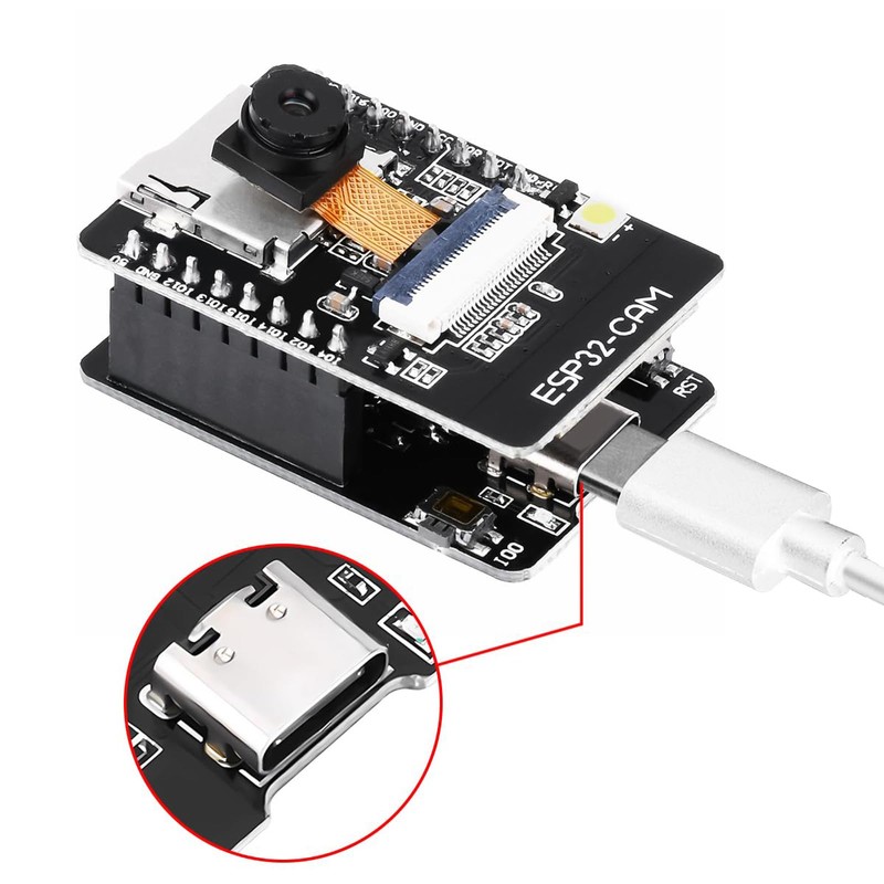 diymore ESP32 USB C ESP32 CAM Development Board, WLAN/Bluetooth, ESP32
