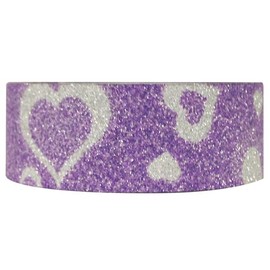 allydrew Shimmer Japanese Washi Masking Tape, Purple Heart
