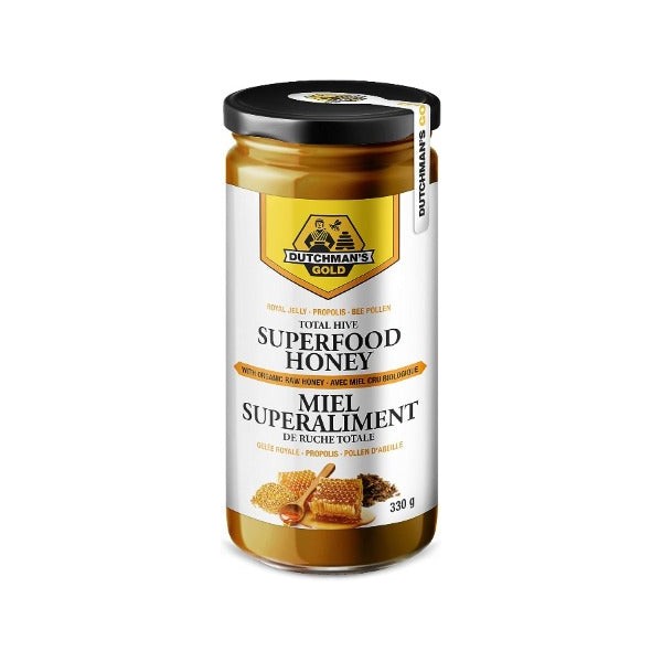 Dutchman's Gold Total Hive Superfood Honey · 330 g