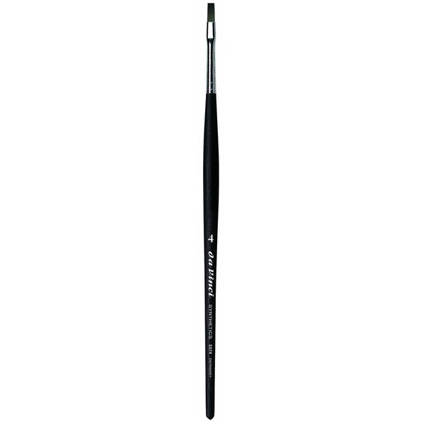da Vinci Nails Series 3374 Gel Technique Nail Brush, Flat