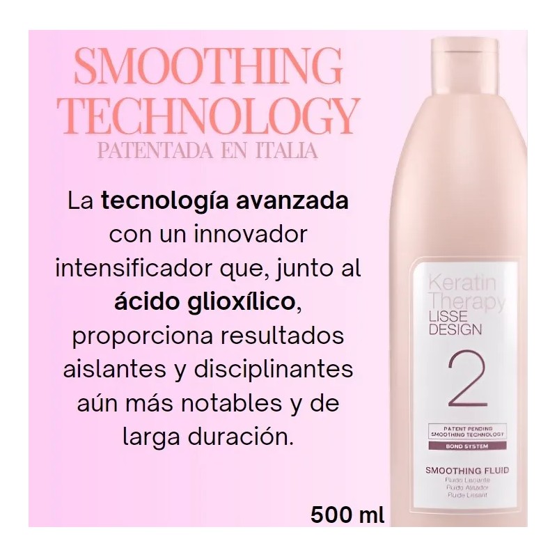 Tratamiento Cabello Alisado Alfaparf Keratin Therapy 2 500ml