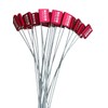 20x 40cm Red Barrier Cable Seals – Tamper-Proof Steel Strap,