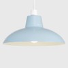 MiniSun | Retro Style Gloss Blue Metal Ceiling Light Shade