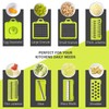 ADOV Vegetable Chopper, 14 in 1 Multi-Function Kitchen Mandoline Slicer,