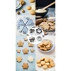 Honwor 30-Piece Mini Cookie Cutter Set - Stainless Steel Shapes