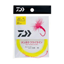 Daiwa Tenkara Fly Line Y 0.02 inch (0.6 mm), 16.4 ft (4 m), Yellow