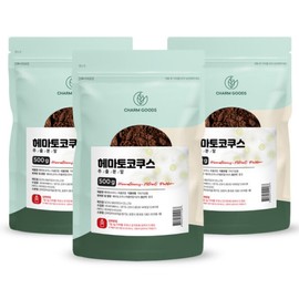 Haematococcus powder Astaxanthin highly concentrated extract powder 500g/3 units / 헤마토코쿠스분말 아스타잔틴 고농축 추출분말 500g/3개
