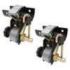 Pair of 5487RND Ladder Ratchet Tie Down Straps Tube Mount