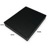 Lineco, 8x10 Black Museum Archival Storage Box, Drop Front Design.