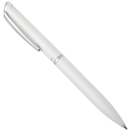 Pentel BL2007 EnerGel Philography Roller 0.7 mm Metal Barrel Pearl White in Gift Box