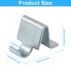 Moicstiy 12Pcs Cabinet Shelf Clips, Shelving Brackets Clips, Shelf Support