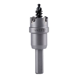 EZARC Carbide Hole Cutter Heavy Duty for Stainless Steel, Technical Grade 15mm