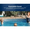 Emerson Rock Party Solar Bluetooth Speaker with Clear Sound to