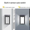Solar Outdoor Wall Light Waterproof Motion Sensor Simple Appearance Solar