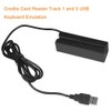 PUSOKEI MSR580 USB Magnetic Stripe Card Reader 3 Track Mini