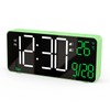 KOSUMOSU LED Clock Digital Table Clock for Bedroom Alarm Clock