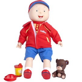 Caillou - Best Friend Trilingual Interactive Talking Doll, English, French & Spanish Trilingual Doll
