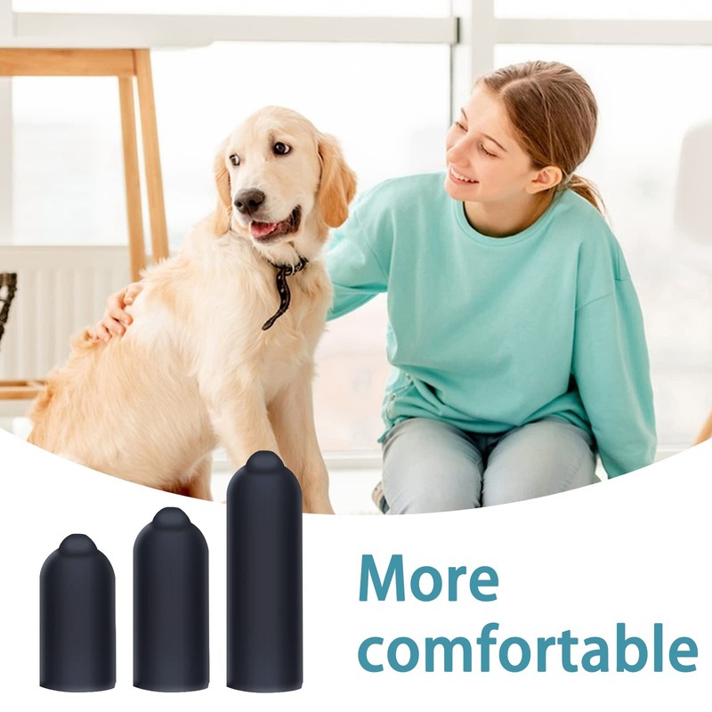 24 Pcs Dog Shock Collar Rubber Tips,Replacement Prongs for Dog