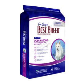 Dr. Gary's Best Breed Grain Free Ocean Recipe Slow-Cooked in USA, Natural Dry Dog Food for All Breeds and Sizes, 13lbs.