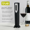 True Vino Drill Electric Corkscrew Wine Opener with Foil Cutter,