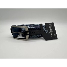 Walter Hagen NWT Walter Hagen Men’s Plaid Stretch Golf Belt, Dress Blue Size L Waist 38"-40"