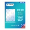 Premium Label Supply Glossy White Sticker Round Labels – 3"