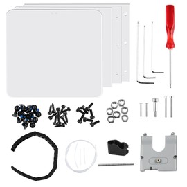 3D Printer Enclosure Kit for FLASHFORGE Adventurer 5M, Constant Temprature,Reducing Noise and Dustproof, DIY Enclosure Kit,Supports High Temperature Filaments Printing, Like ABS, ASA and PC