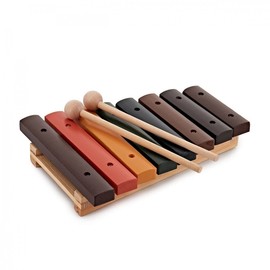 8-Tasten-Holz-Xylophon mit Schlägeln von Gear4music