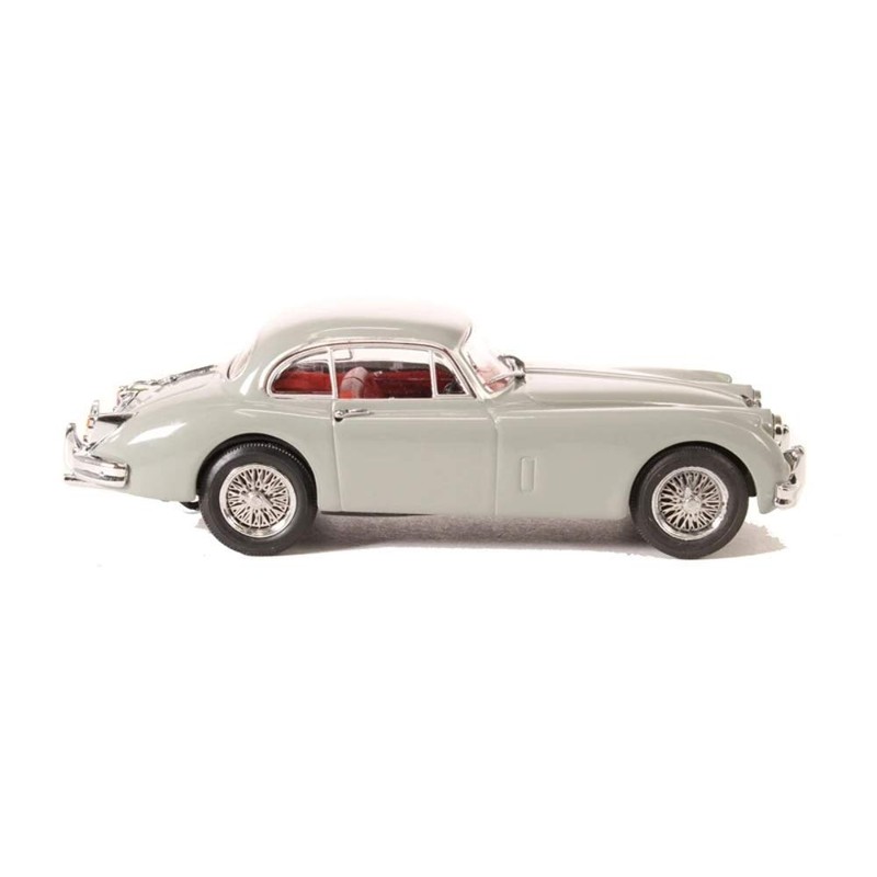 Oxford Diecast JAGXK150007 Jaguar XK150 Fixed Head Coupe Mist Grey