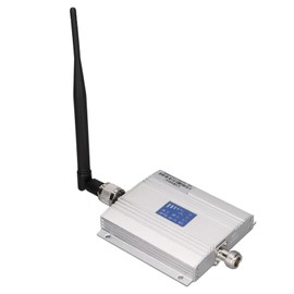 Amplificador de Señal de Teléfono Celular, Repetidor de Amplificador de Señal de Teléfono Móvil con Antena de Ventosa de 10 M Y Antena Pequeña, área de Cobertura de hasta 1076.39-16145.87(US)