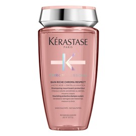 KRASTASE Chroma Absolute Respect Riche  Shampoo hidratante para cabello teido y daado con grosor de medio a grueso, ayuda a preservar y a conservar...