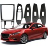 HG Accesorios Kit Completo Sticker Compatible con Mazda 3 2017