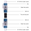 MiOYOOW Aquarium Hose Valve, Fish Tank Hose Connector, Fishbowl Water