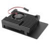Single Fan Heat Sink CNC Protective Cover for Raspberry Pi