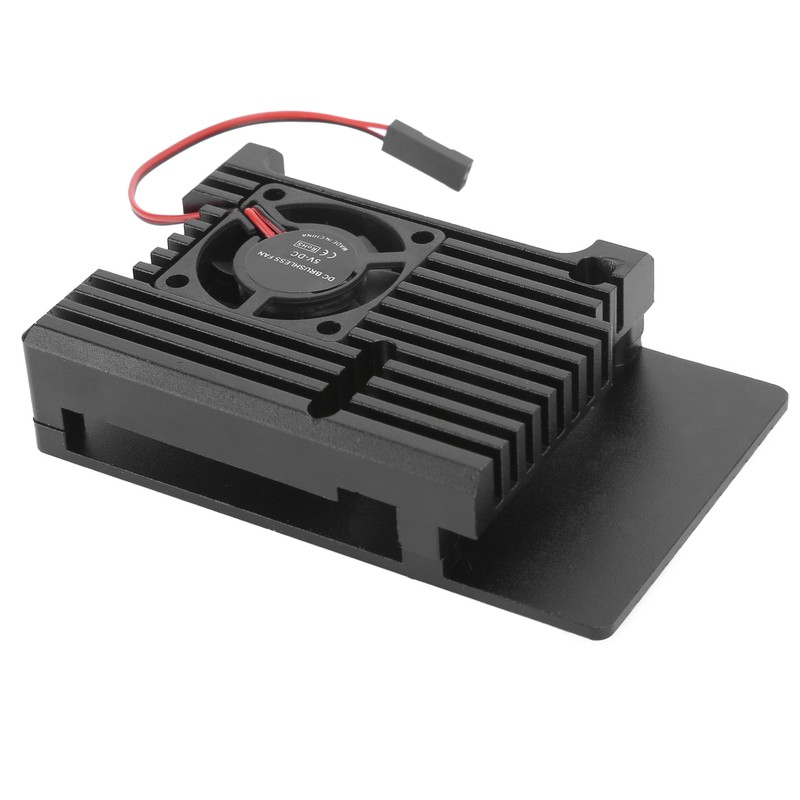 Single Fan Heat Sink CNC Protective Cover for Raspberry Pi