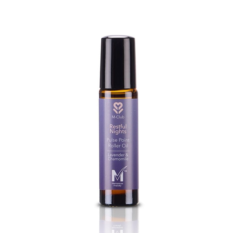 M-Club Lavender Essential Oil Pulse Point Roller for Restful Night's