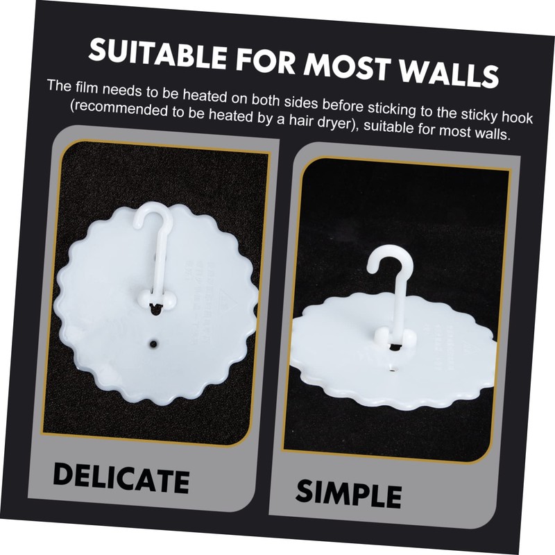 WHAMVOX Net Hanging Hook Suction Cup Ceiling Bed Net Holder