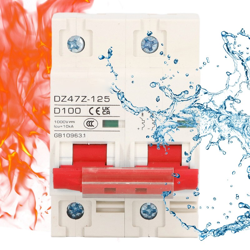 DC Circuit Breaker 2P DZ47Z 125 100A DIN Rail Miniature