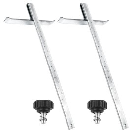 DW3278 Circular Saw Rip Fence, Cutting Fence for DEWALT DWE575, DWE575SB, DWE364, DWS535 and DW384 Circular Saw with Round Head Stop Screw and Spring((2-Pack)