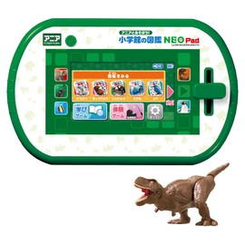 Takara Tomy, Let's Play With Ania Shogakukan Picture Book NEOPad Animal Dinosaur Toy for Ages 3 and Up