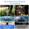 3.5W Solar Fountain Pump with Multiple Nozzles, Solar Powered Water